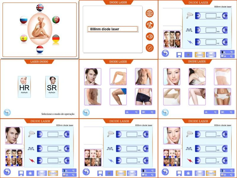screen interfaces screen interfaces