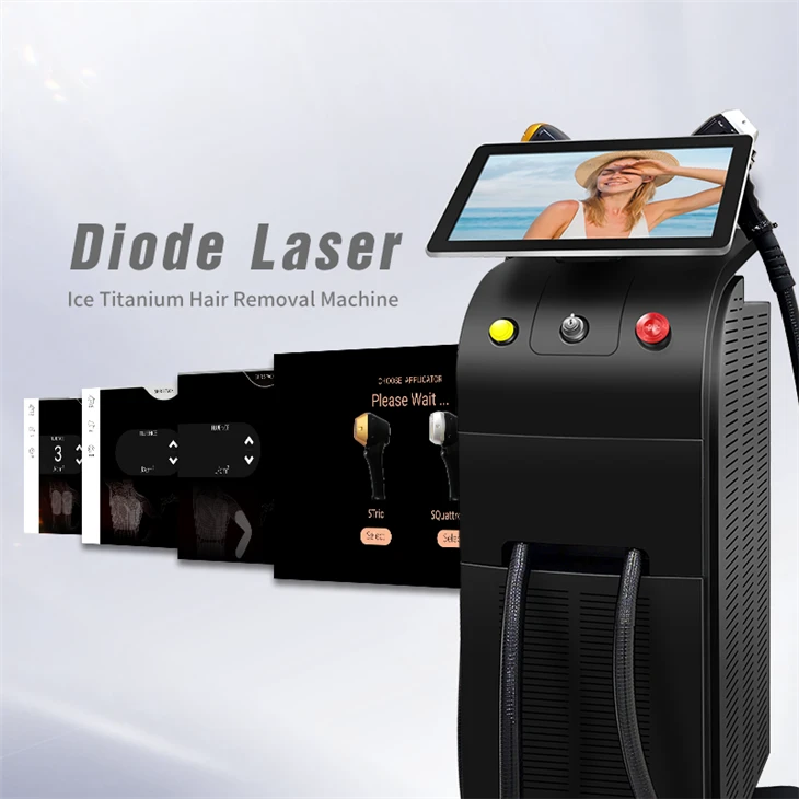Peiriant tynnu gwallt laser deuod Harddwch