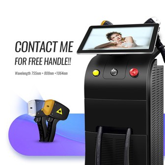 Peiriant tynnu gwallt laser deuod CE