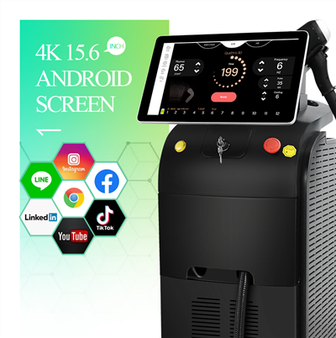 Peiriant tynnu gwallt laser deuod Nwyddau Sbot