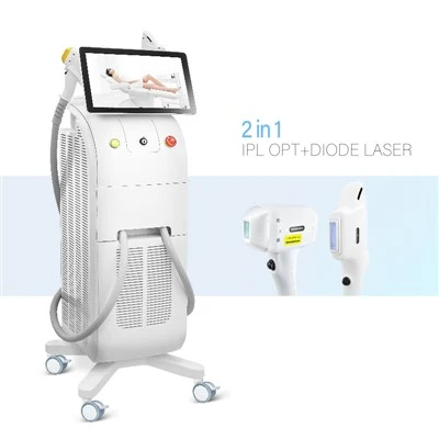 System Dileu Gwallt Laser IPL SHR + Deuod Uwch - Llwyfan Aml-Dechnoleg ar gyfer Clinigau Esthetig Modern
